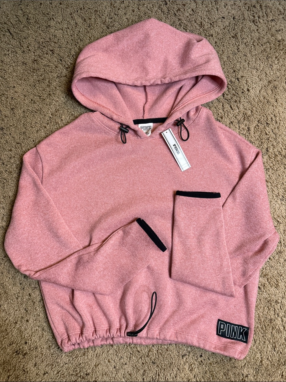 PINK Victoria's Secret Dusty Pink Pullover Hoodie